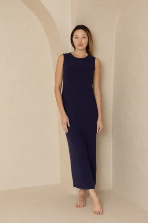 Navy Basic Jumper Maxi