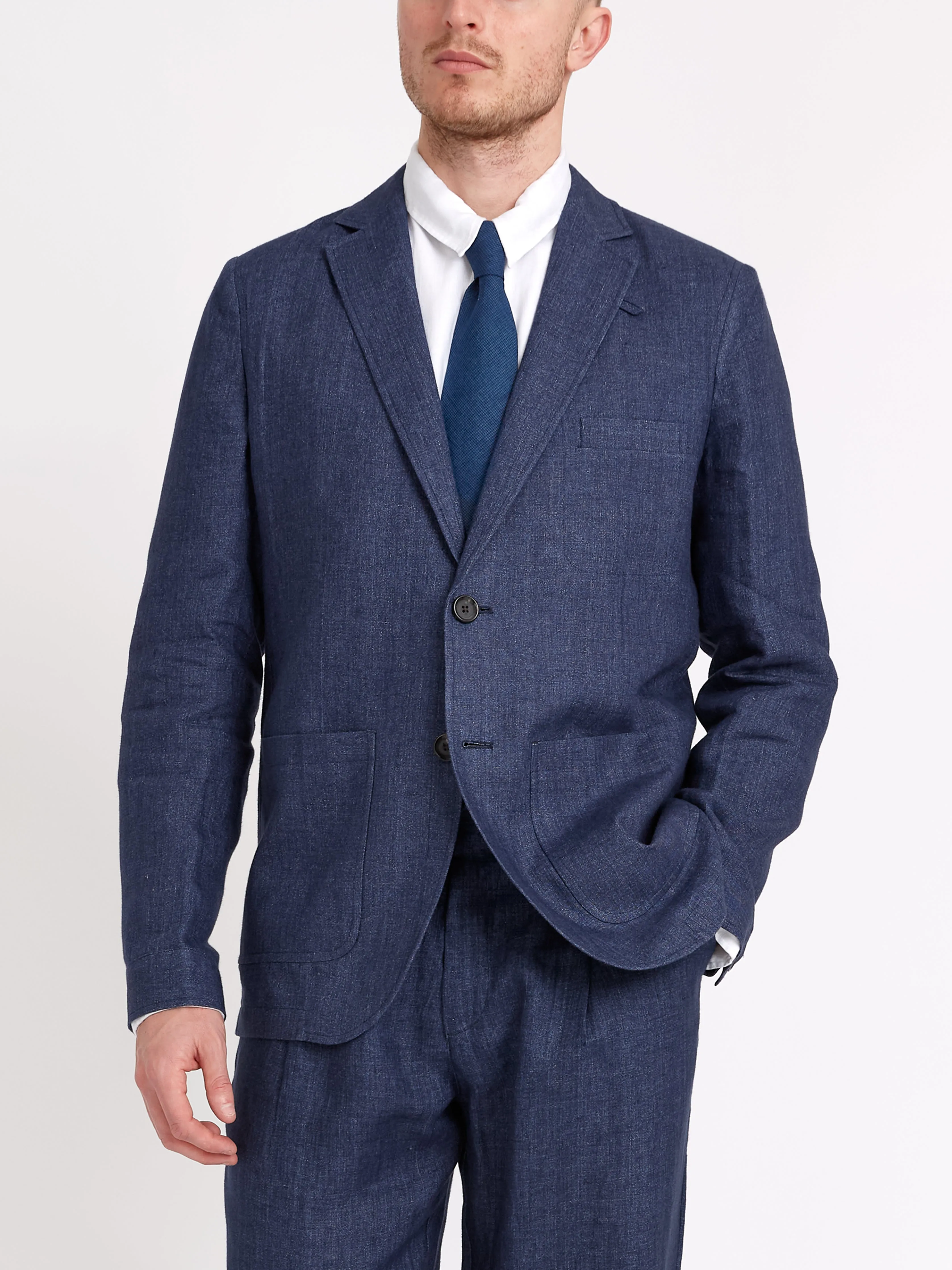 Navy Dubrow Theobald Suit