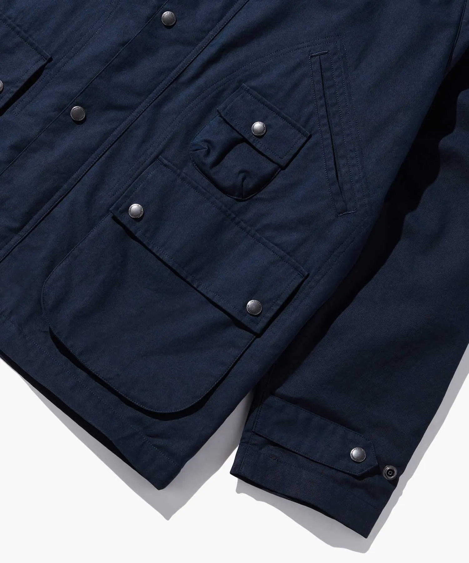 Outstanding & Co. Corduroy Collar Hunting Jacket - Navy