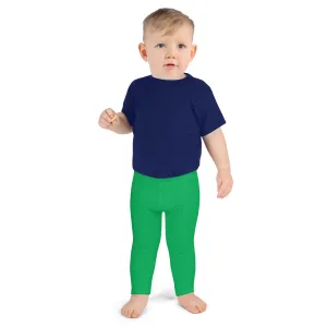 Play Hard, Dress Smart: Solid Color Leggings for Boys - Jade