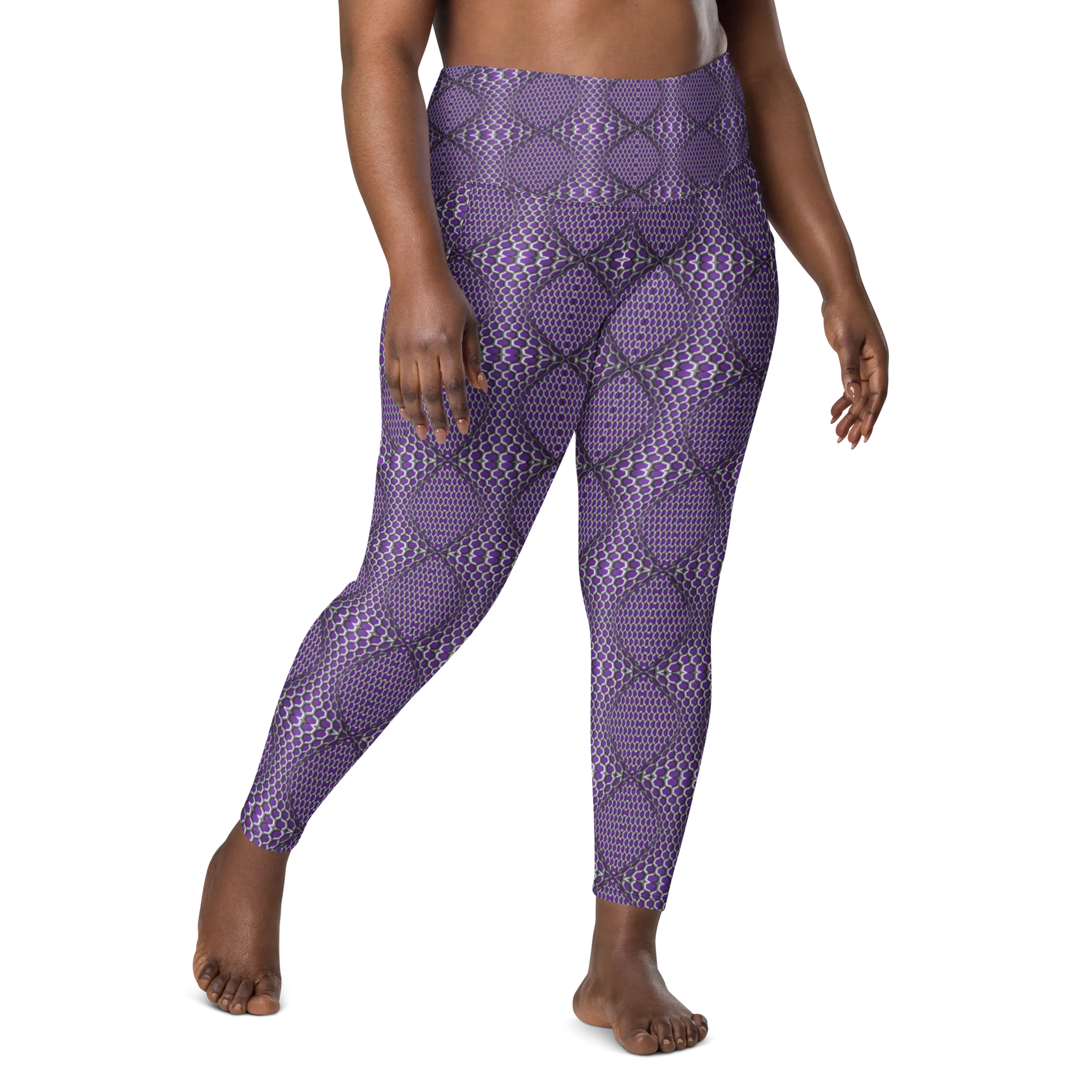 Recursia Illusions Game Leggings With Pockets