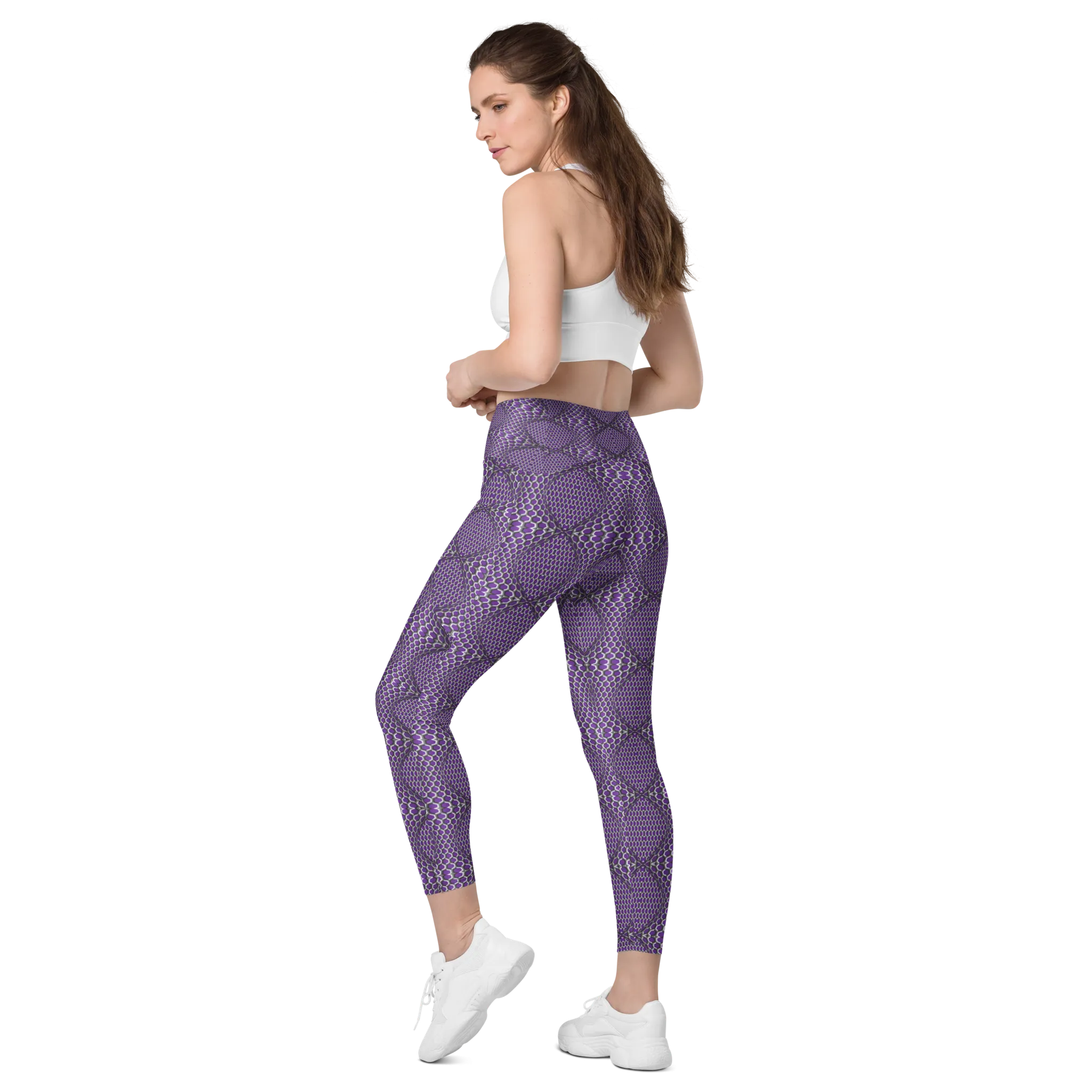 Recursia Illusions Game Leggings With Pockets