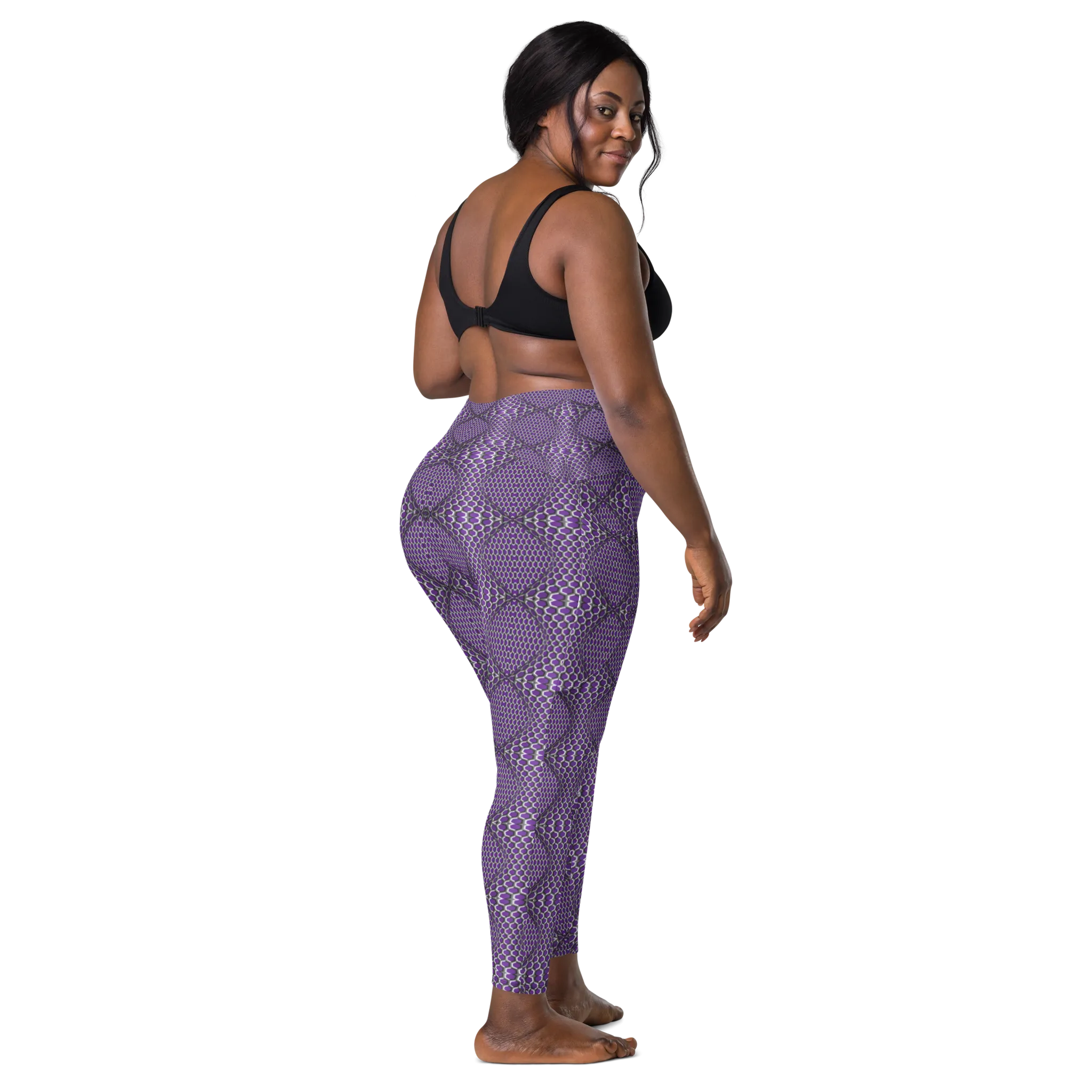 Recursia Illusions Game Leggings With Pockets