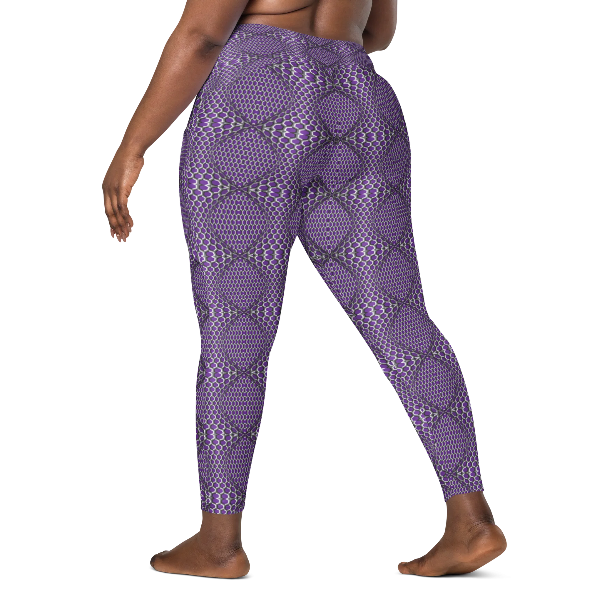 Recursia Illusions Game Leggings With Pockets