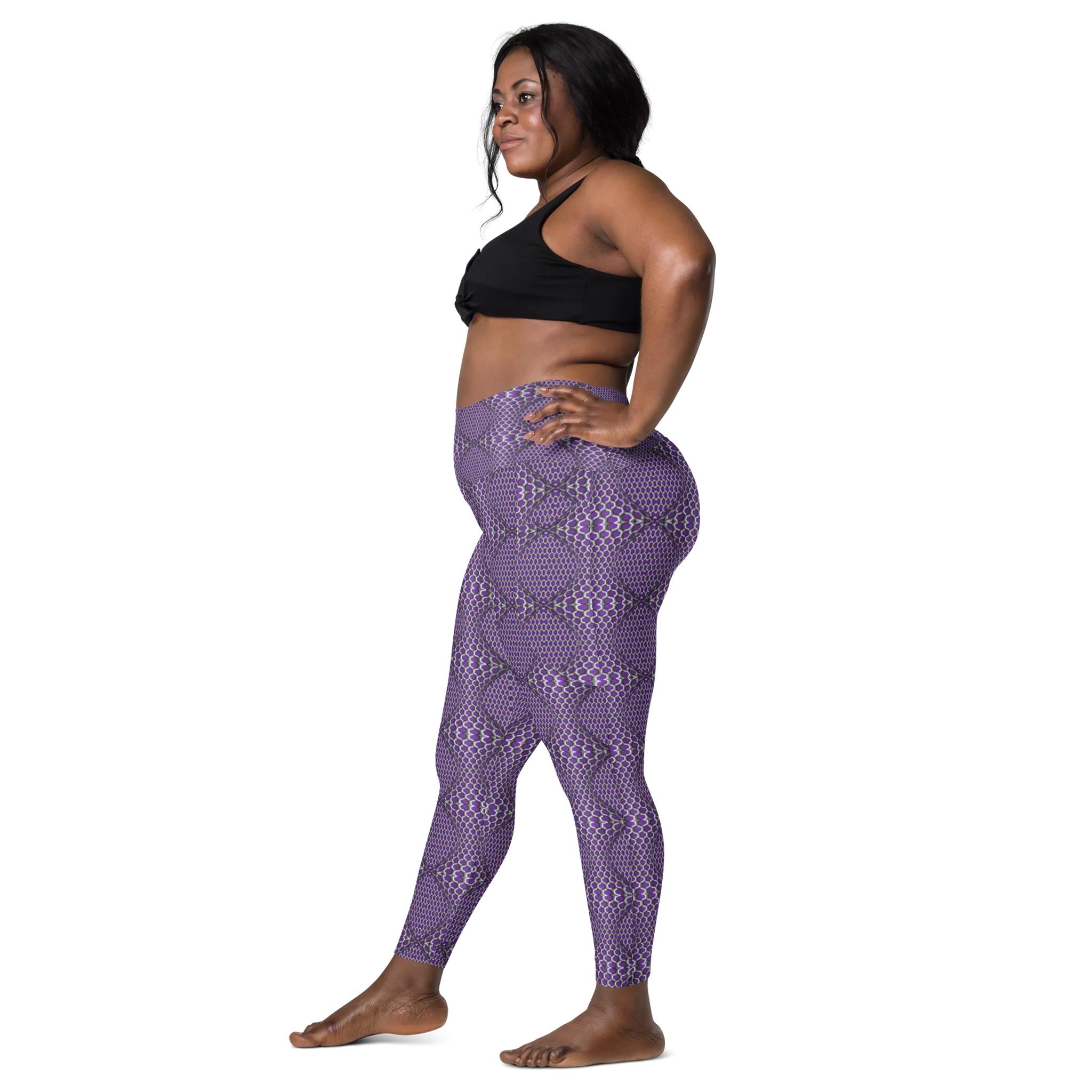 Recursia Illusions Game Leggings With Pockets