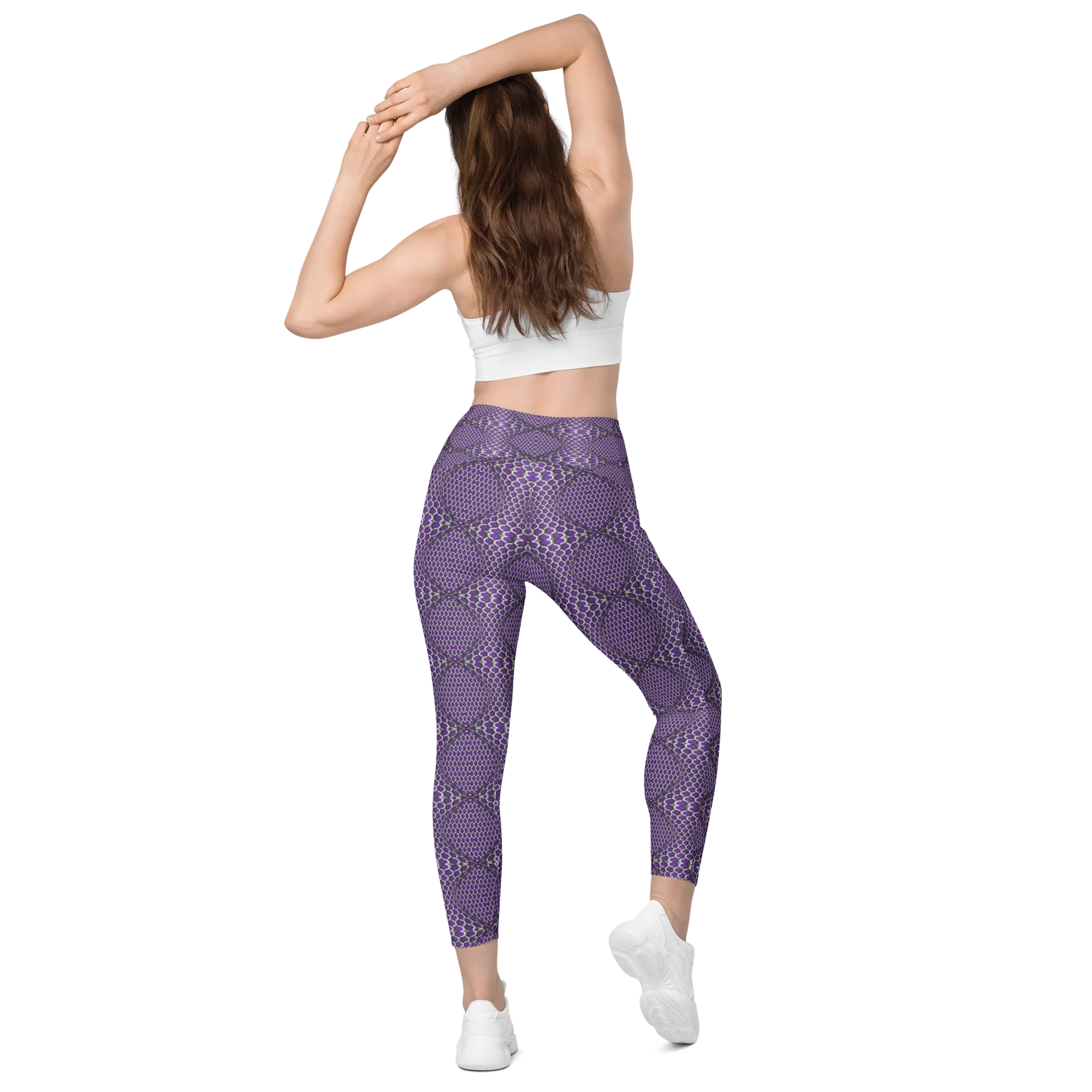 Recursia Illusions Game Leggings With Pockets