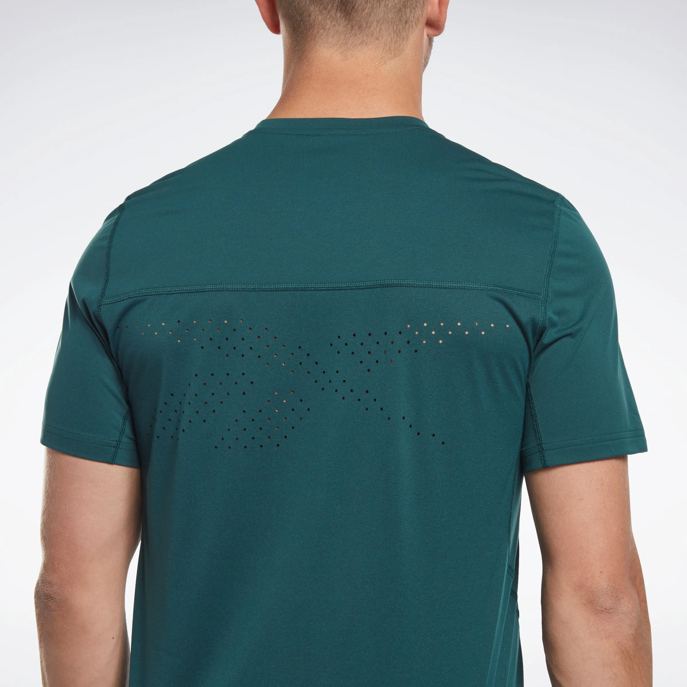 Reebok Apparel Men United By Fitness Movesoft T-Shirt Forest Green