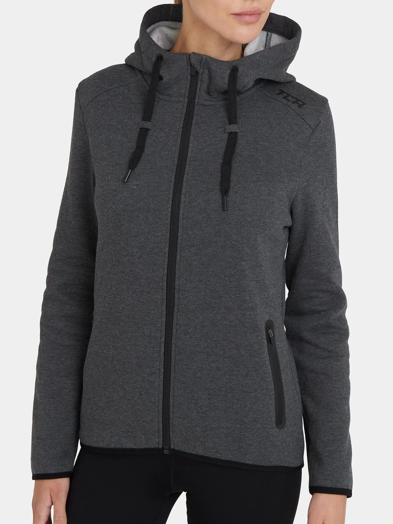 Revolution Tech Gym Running Hoodie For Women With Zip Pockets