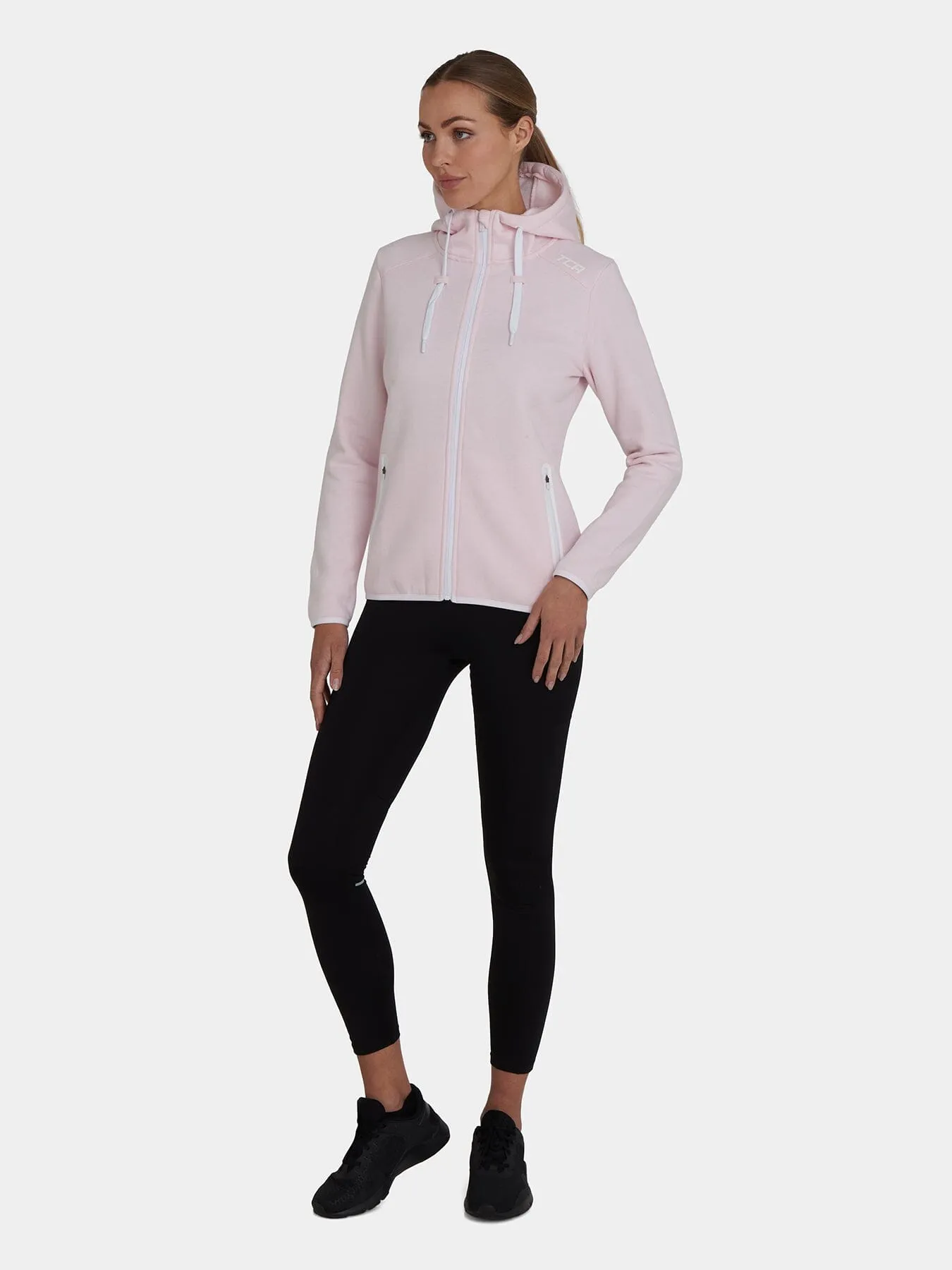 Revolution Tech Gym Running Hoodie For Women With Zip Pockets