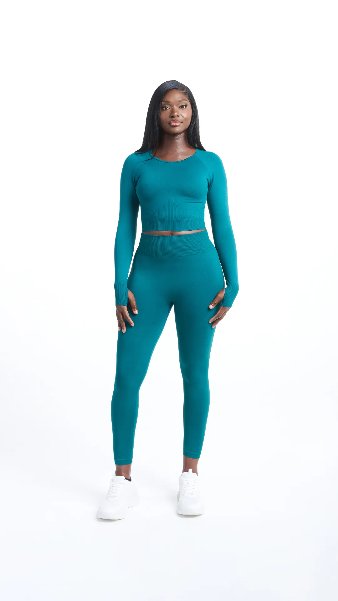 Shavo Seamless Legging - Turquoise