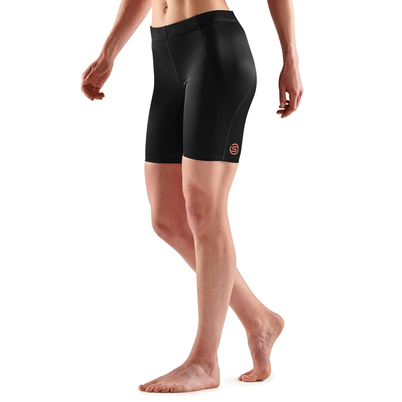 SKINS SERIES-5 WOMEN'S POWERSHORTS BLACK