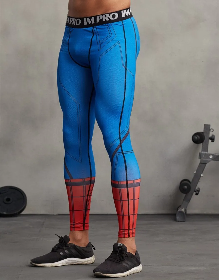 SPIDERMAN Compression Leggings for Men