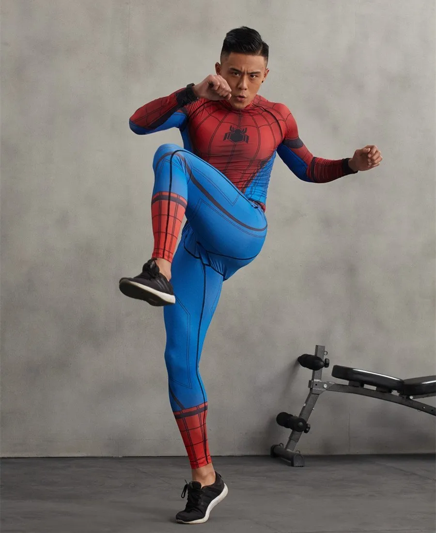 SPIDERMAN Compression Leggings for Men