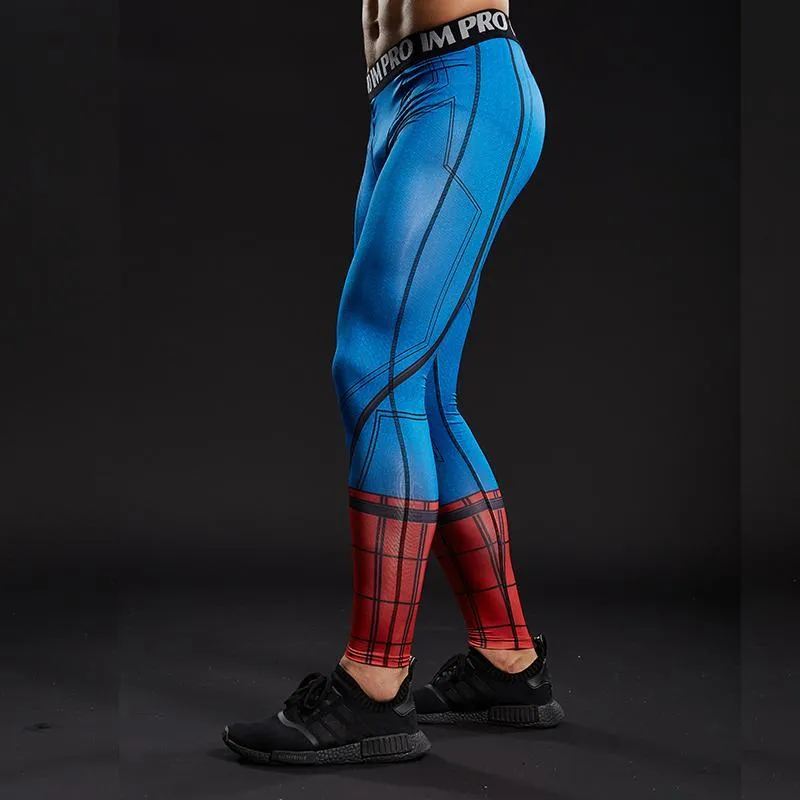 SPIDERMAN Compression Leggings for Men