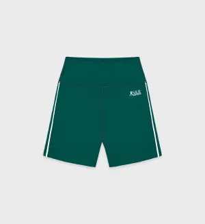 SR Runner Biker Short - Alpine/White