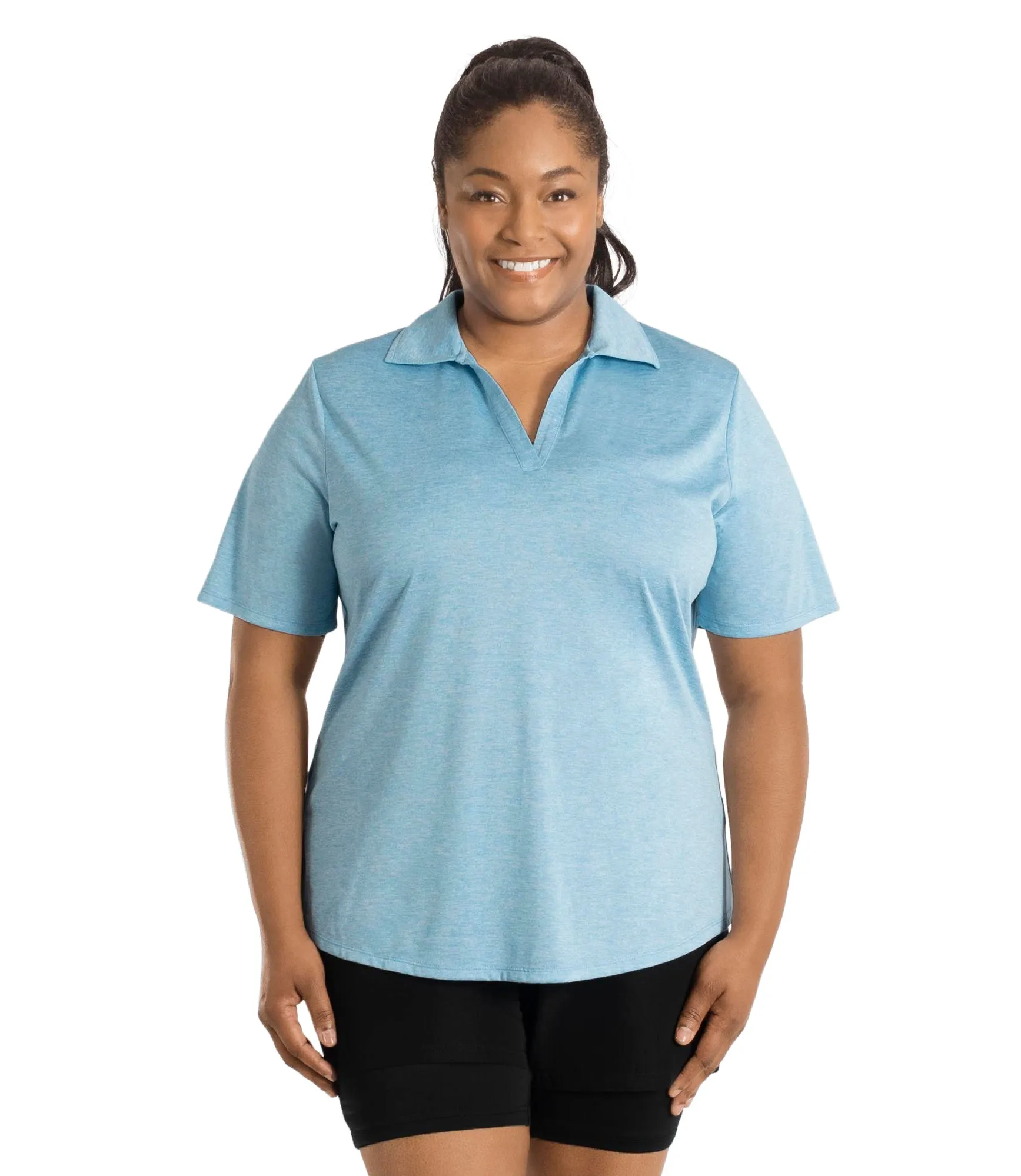 SunLite Johnny Collar Top