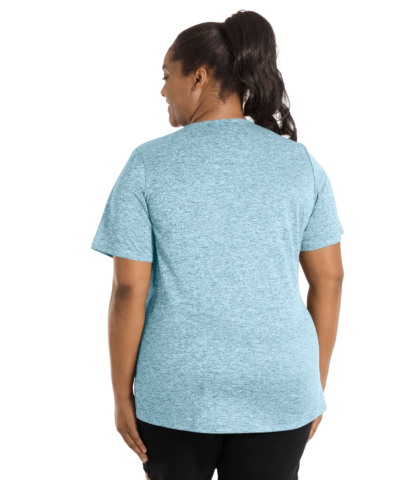 SunLite V-Neck Short Sleeve Top