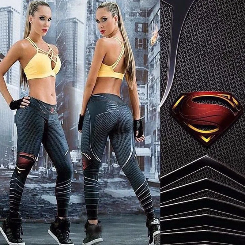 SUPERMAN Compression Leggings/Pants for Women