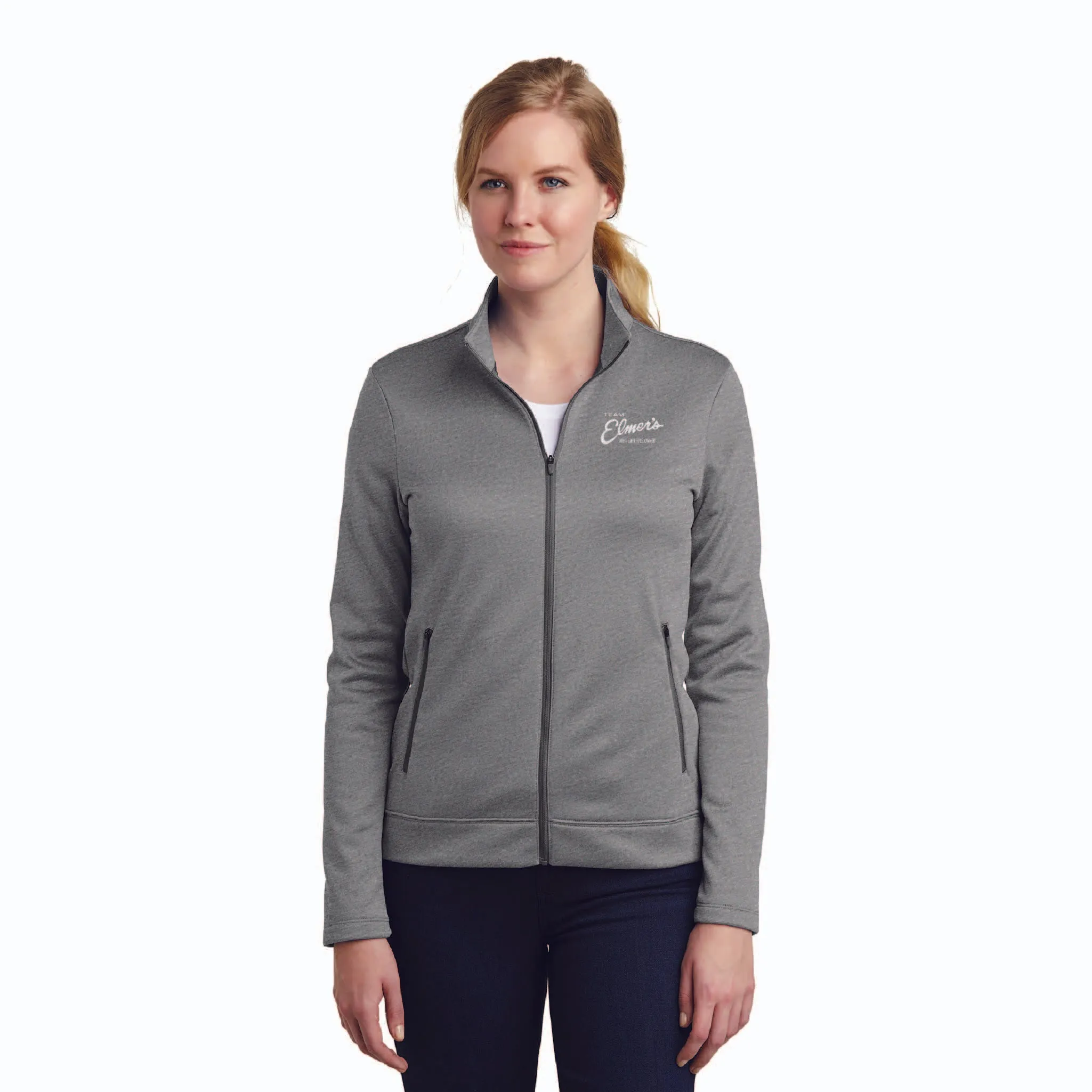 Team Elmer's Nike Ladies Therma-FIT Full-Zip Fleece