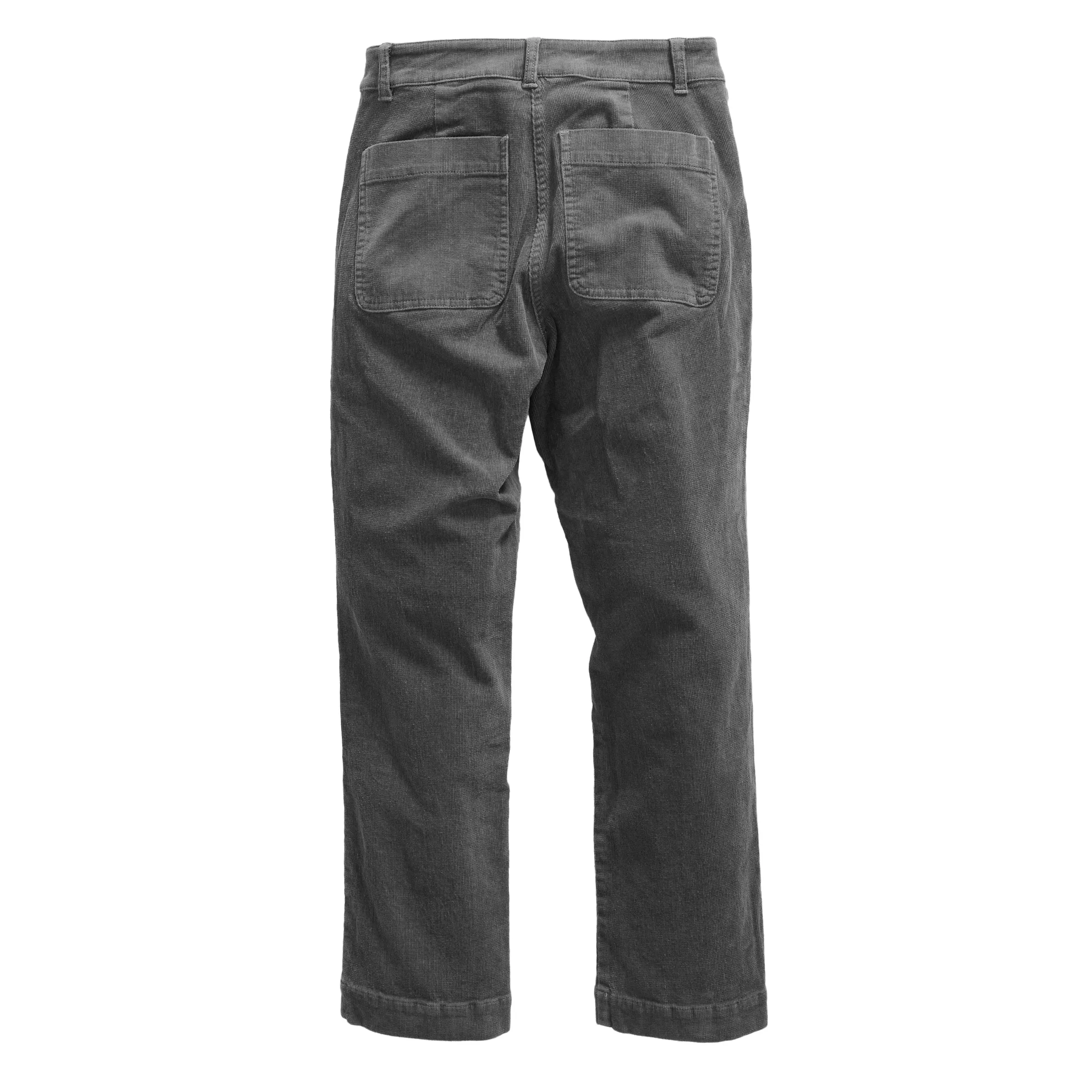 Tracy Slim Ankle Corduroy Pants - Nickel (Final Sale)